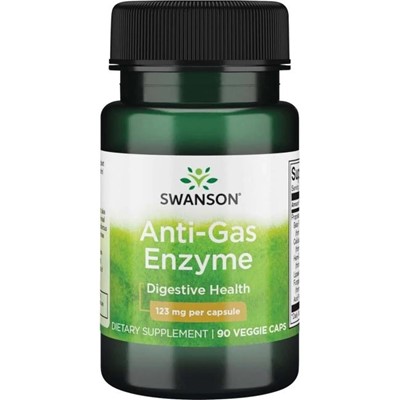 SWANSON Anti-Gas Enzyme 90vcaps.