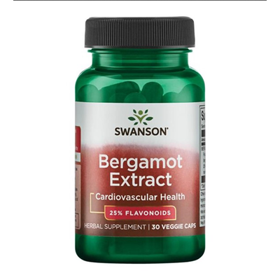 SWANSON Bergamot Extract 500mg, 30vcaps.