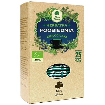 Herbatka Poobiednia fix BIO 25*2g DARY NATURY