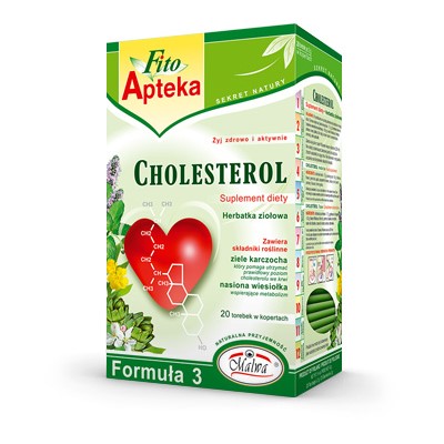 F3 Cholesterol herbatka 20*2g MALWA