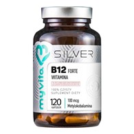 SILVER Witamina B12 100mcg, 120kaps. (Metylokobalamina) MyVita