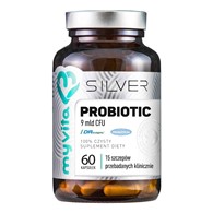SILVER Probiotyk 9 mld CFU, 60kaps. MyVita
