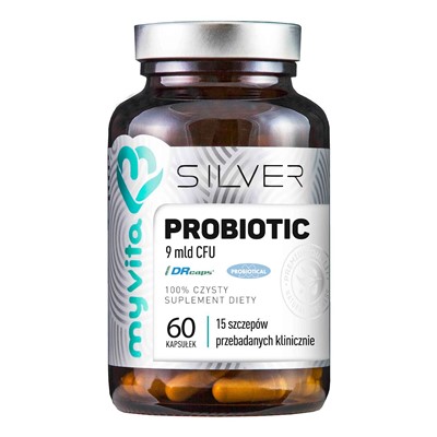 SILVER Probiotyk 9 mld CFU, 60kaps. MyVita