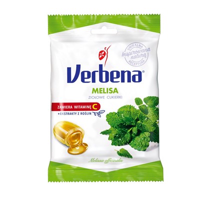 Cukierki ziołowe Melisa 60g VERBENA