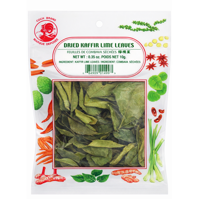 Liście limonki Kaffir suszone 10g MERRE