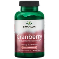 SWANSON Cranberry Super Strength ekstrakt 420mg, 60kaps. - Żurawina