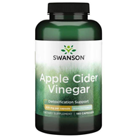 SWANSON Apple Cider Vinegar 625mg, 180 kaps. - ocet jabłkowy