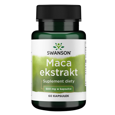 SWANSON Maca ekstrakt 500mg, 60kaps.