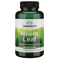SWANSON Neem Leaf 500mg, 100 kaps. - miodla indyjska