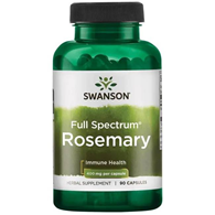 SWANSON Rozmaryn 400mg, 90 kaps.