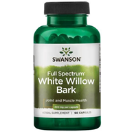SWANSON White Willow Bark 400mg, 90 kaps. - kora białej wierzby