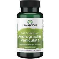 SWANSON Andrographis Paniculata 400mg, 60 kaps.