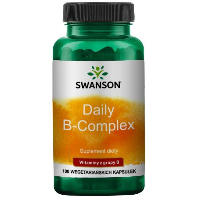 SWANSON Daily B-Complex 100kaps. - Kompleks Witaminy B Produkt ...