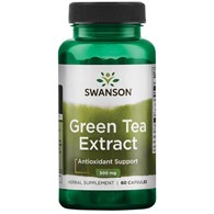 SWANSON Green Tea Extract 500mg, 60kaps. - Ekstrakt z zielonej herbaty