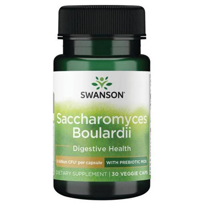 SWANSON Saccharomyces Boulardii 5mld 30 vcaps.