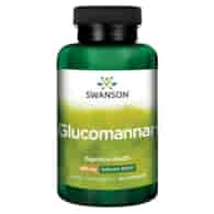 SWANSON Glukomannan 665mg, 90kaps.