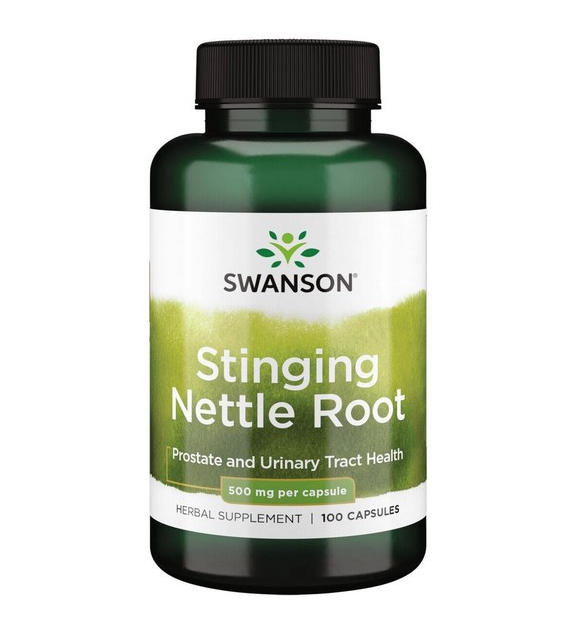 SWANSON Pokrzywa korzeń 500mg, 100 kaps.