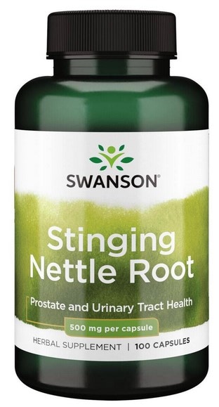 SWANSON Pokrzywa korzeń 500mg, 100 kaps.