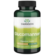SWANSON Glukomannan 665mg, 90kaps.