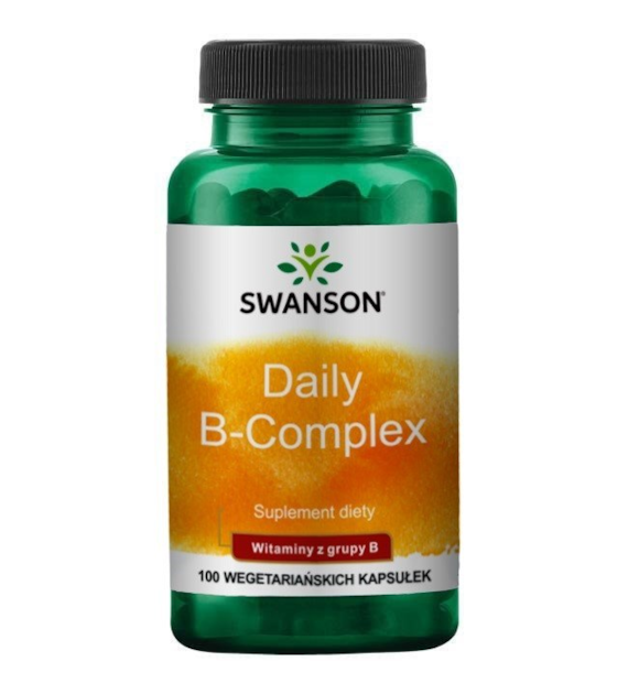 SWANSON Daily B-Complex 100kaps. - Kompleks Witaminy B