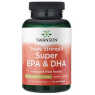 SWANSON Triple Strength Super EPA + DHA 60 sgels.