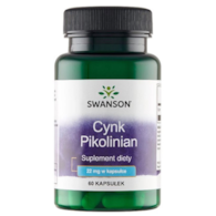 SWANSON Cynk - pikolinian 22mg, 60kaps.