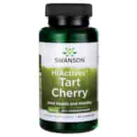 SWANSON HiActives Tart Cherry 465mg, 60 kaps.