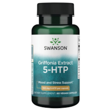 SWANSON Griffonia extract 5-HTP 100mg, 60vcaps.