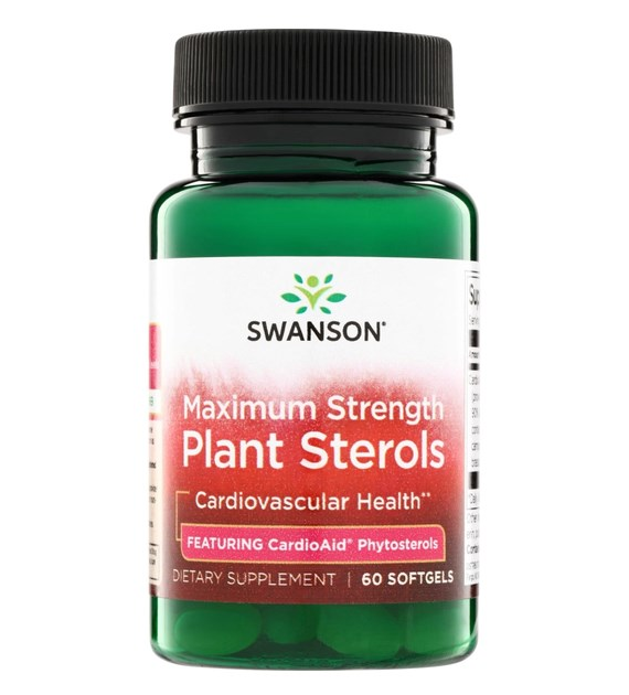 SWANSON Plant Sterols CardioAid Fitosterole 60 sgels.