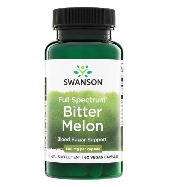 SWANSON Bitter Melon 500mg, 60kaps. - Gorzki melon