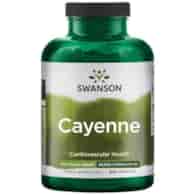 SWANSON Cayenne 450mg, 300kaps.