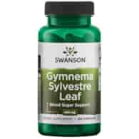 SWANSON Gymnema Sylvestre Leaf 400mg, 100kaps.