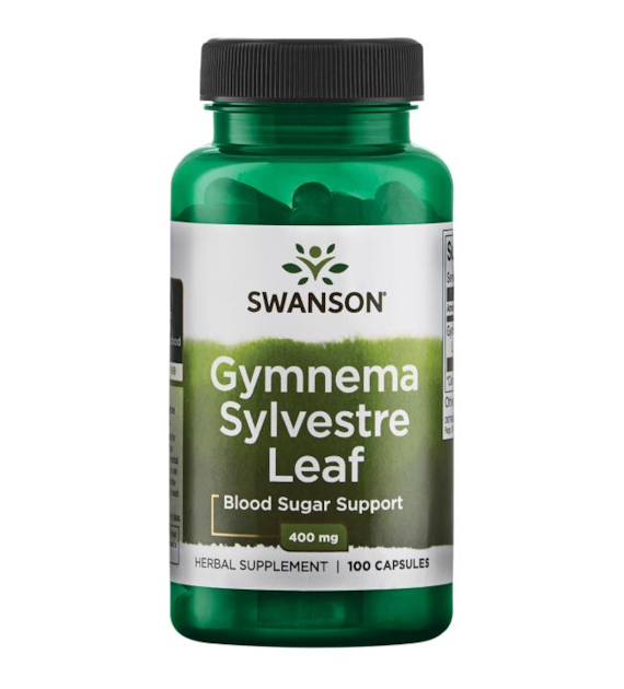 SWANSON Gymnema Sylvestre Leaf 400mg, 100kaps.