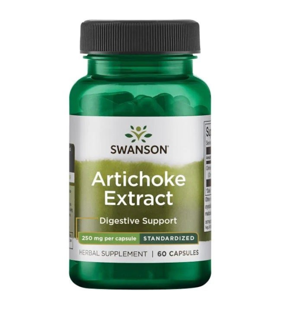 SWANSON Artichoke extract 250mg, 60kaps. -  Karczoch