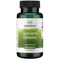 SWANSON Gymnema Sylvestre Leaf 400mg, 100kaps.