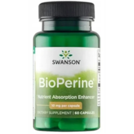 SWANSON Bioperine 10mg, 60kaps.