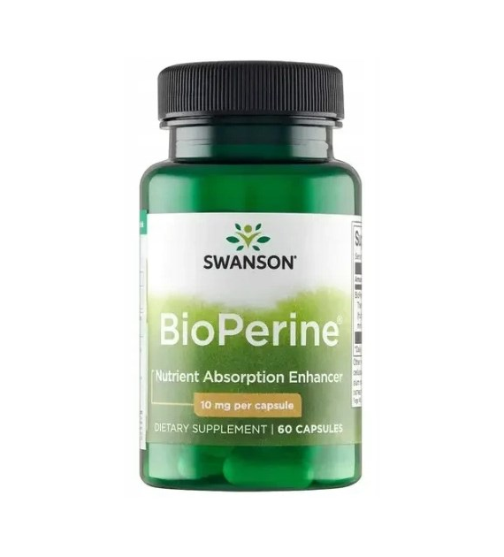 SWANSON Bioperine 10mg, 60kaps.