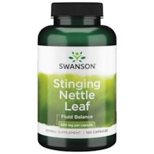 SWANSON Pokrzywa liść 400mg, 120 kaps.