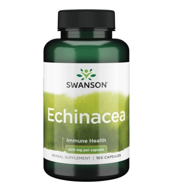 SWANSON Echinacea 400mg, 100kaps.