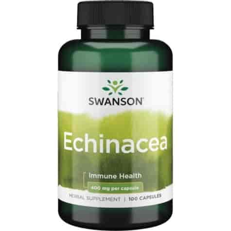SWANSON Echinacea 400mg, 100kaps.