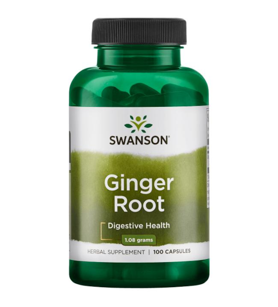 SWANSON Ginger Root 540mg, 100kaps. - Imbir