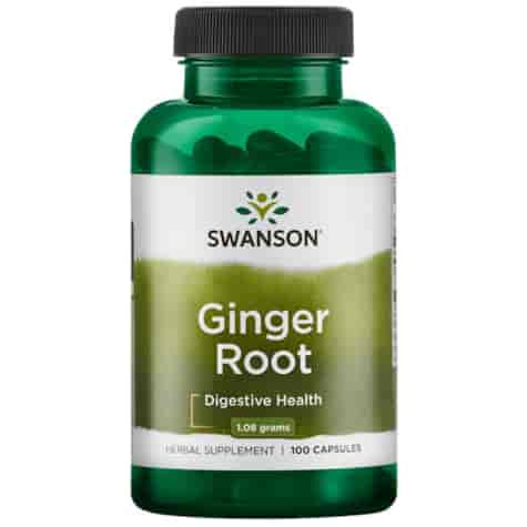 SWANSON Ginger Root 540mg, 100kaps. - Imbir