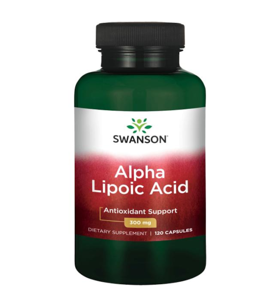 SWANSON Alpha Lipoic Acid 300mg, 120kaps. - kwas alfa liponowy
