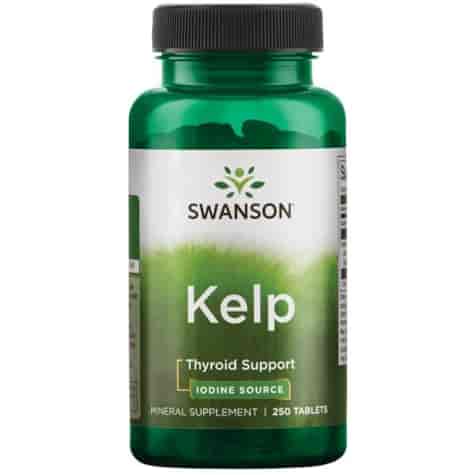 SWANSON Kelp 225mcg jodu, 250tabl.