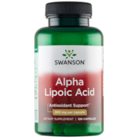 SWANSON Alpha Lipoic Acid 300mg, 120kaps. - kwas alfa liponowy