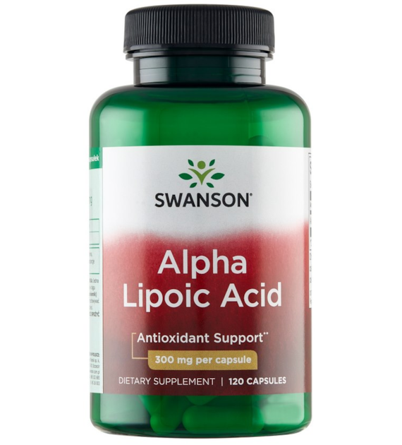 SWANSON Alpha Lipoic Acid 300mg, 120kaps. - kwas alfa liponowy