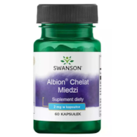 SWANSON Albion Chelat Miedzi 2mg, 60kaps.
