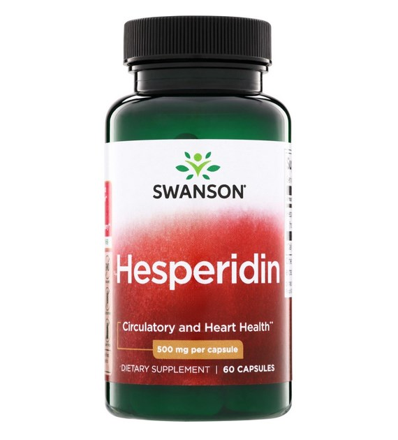 SWANSON Hesperidin 500mg, 60kaps. - hesperydyna