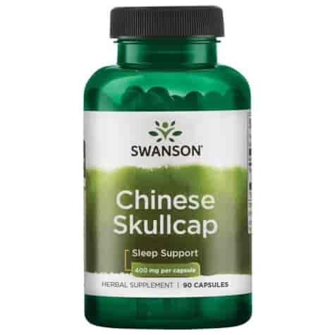 SWANSON Chinese Skullcap  400mg, 90kaps. - Tarczyca Bajkalska