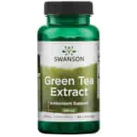 SWANSON Green Tea Extract 500mg, 60kaps. - Ekstrakt z zielonej herbaty